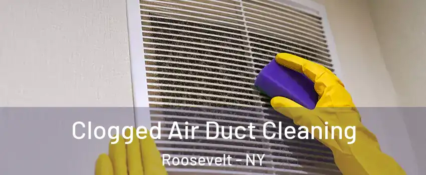  Clogged Air Duct Cleaning Roosevelt - NY