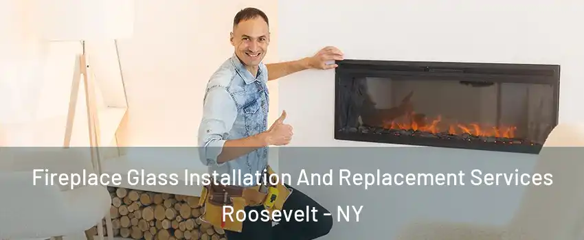 Fireplace Glass Installation And Replacement Services Roosevelt - NY