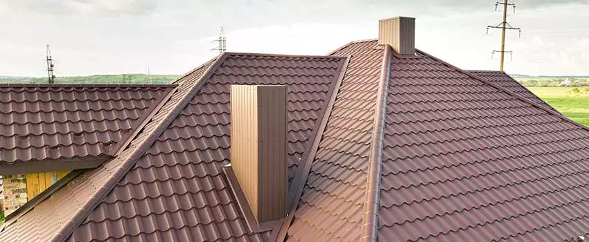 Residential Chimney Flashing Restoration in Roosevelt, NY