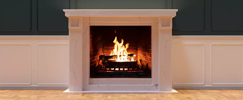 Open Flame Wood-Burning Fireplace Installation Services in Roosevelt, New York