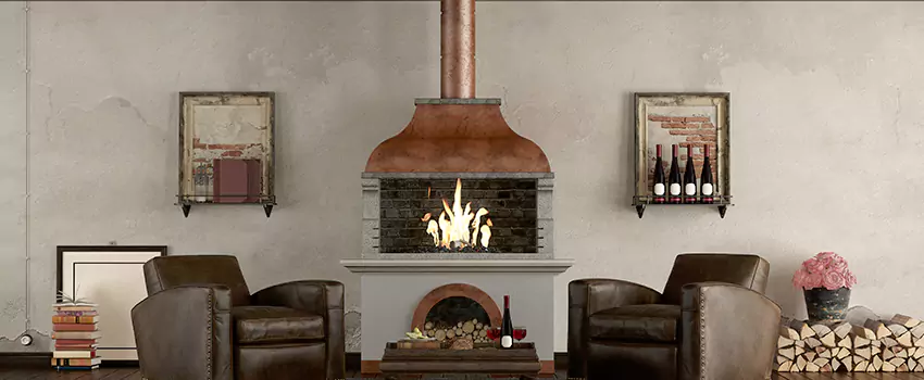 Thelin Hearth Products Providence Pellet Insert Fireplace Installation in Roosevelt, NY