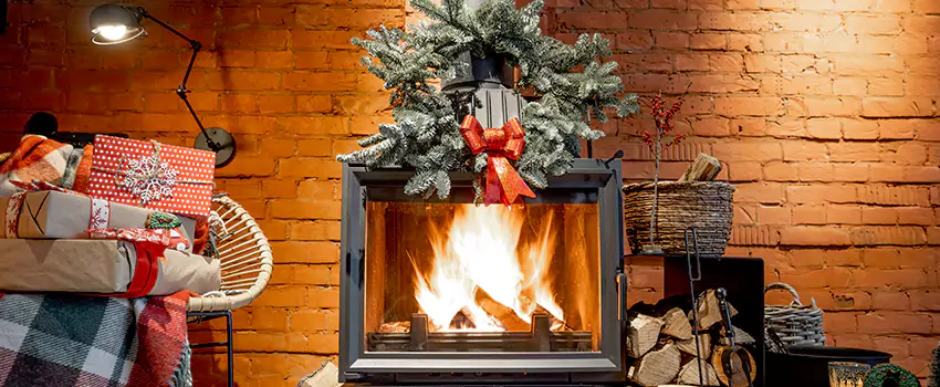 Travis Industries Linear Gas Fireplace Installation in Roosevelt, New York