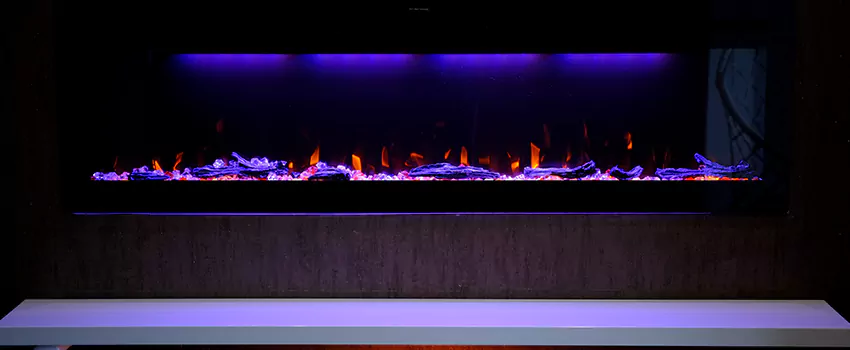 Dynamic Flame Color Fireplace Installation in Roosevelt, NY