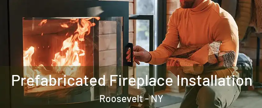 Prefabricated Fireplace Installation Roosevelt - NY